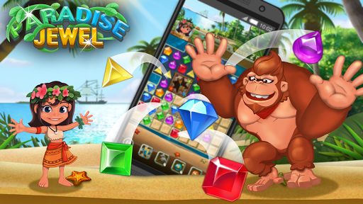 Paradise Jewel: Match ۳ Puzzle - عکس بازی موبایلی اندروید