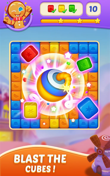 Candy Blast Fever:Cubes Crush - عکس بازی موبایلی اندروید