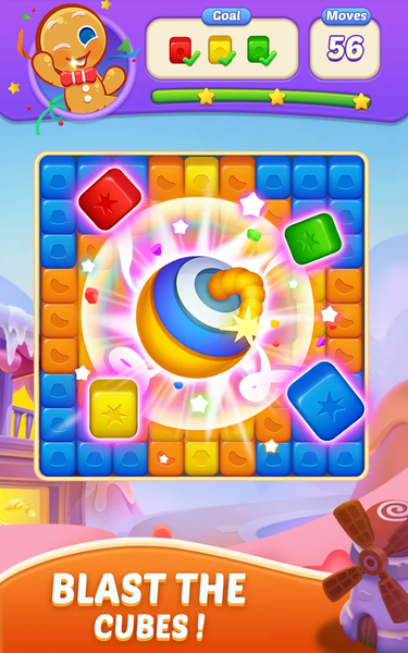 Candy Blast Fever:Cubes Crush - عکس بازی موبایلی اندروید