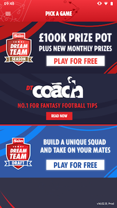 Dream Team Fantasy Football Game for Android - Download