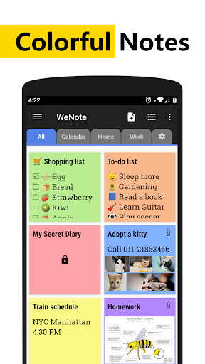 WeNote: Notes Notepad Notebook - Image screenshot of android app