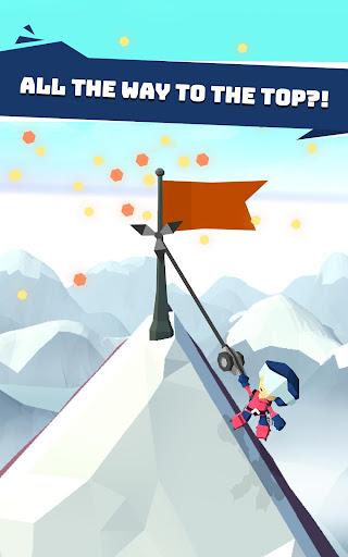 Hang Line: Mountain Climber - Gameplay image of android game