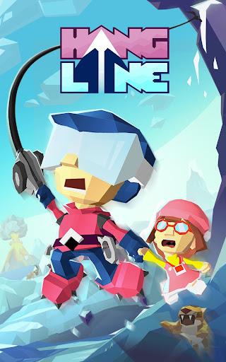 Hang Line: Mountain Climber - Gameplay image of android game