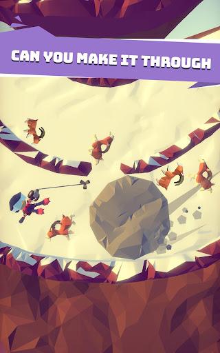 Hang Line: Mountain Climber - Gameplay image of android game
