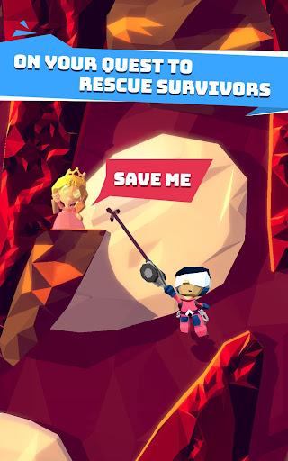 Hang Line: Mountain Climber - Gameplay image of android game