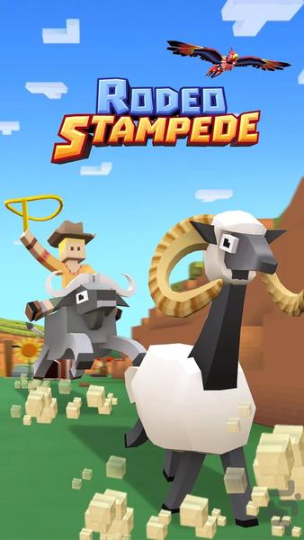 Rodeo Stampede: Sky Zoo Safari - Gameplay image of android game