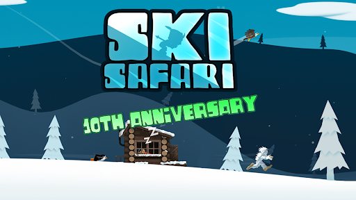 Ski Safari - 10th Anniversary - عکس برنامه موبایلی اندروید