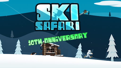 Ski Safari - 10th Anniversary - Image screenshot of android app