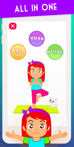 Kids Exercise - یوگا برای کودکان - عکس برنامه موبایلی اندروید
