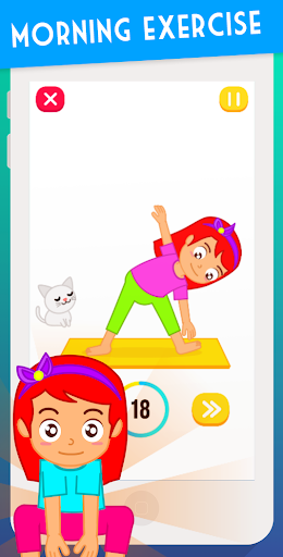 Kids Exercise - یوگا برای کودکان - Image screenshot of android app