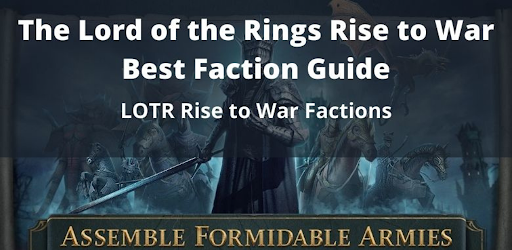 Lord of the Rings War Guide - Image screenshot of android app