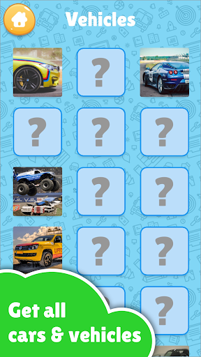 Cars Memory Match for kids - عکس برنامه موبایلی اندروید