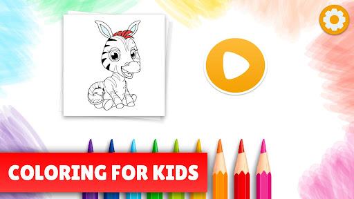 Kids coloring pages for kids - عکس بازی موبایلی اندروید