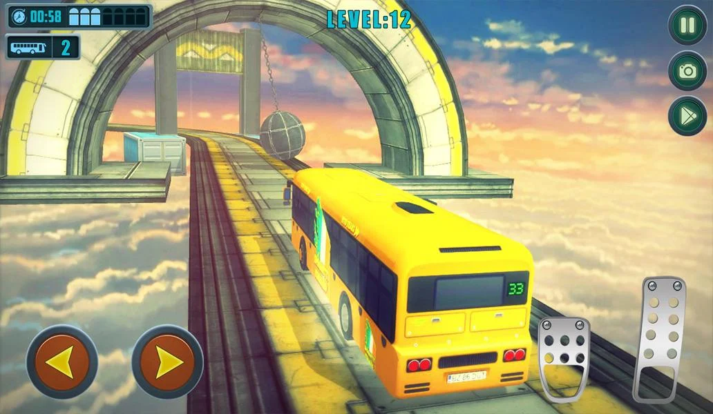 Extreme Impossible Bus King - عکس بازی موبایلی اندروید