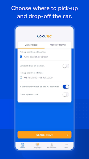 Yolcu360 - Car Rental - Image screenshot of android app