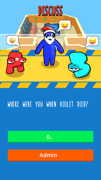 The Blue Killer: Alphabet - Gameplay image of android game
