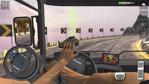 Pro Truck Driver - Gameplay image of android game