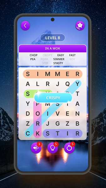 Word Search - Word Puzzle Game - Gameplay image of android game