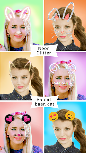 Yoplala : fun motion filter and face selfie editor - Image screenshot of android app