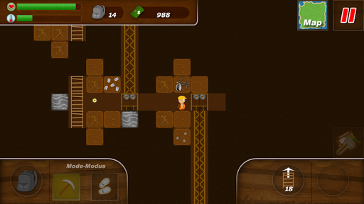 Treasure Miner - A free mining adventure Game for Android