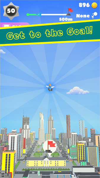 Giant Swing Shooter: Cannon It - Gameplay image of android game