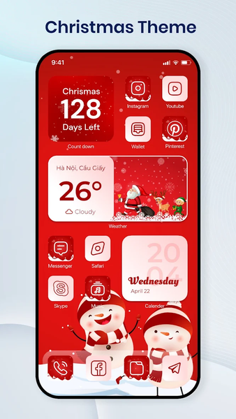 YoTheme: Themes, Icons, Widget - عکس برنامه موبایلی اندروید