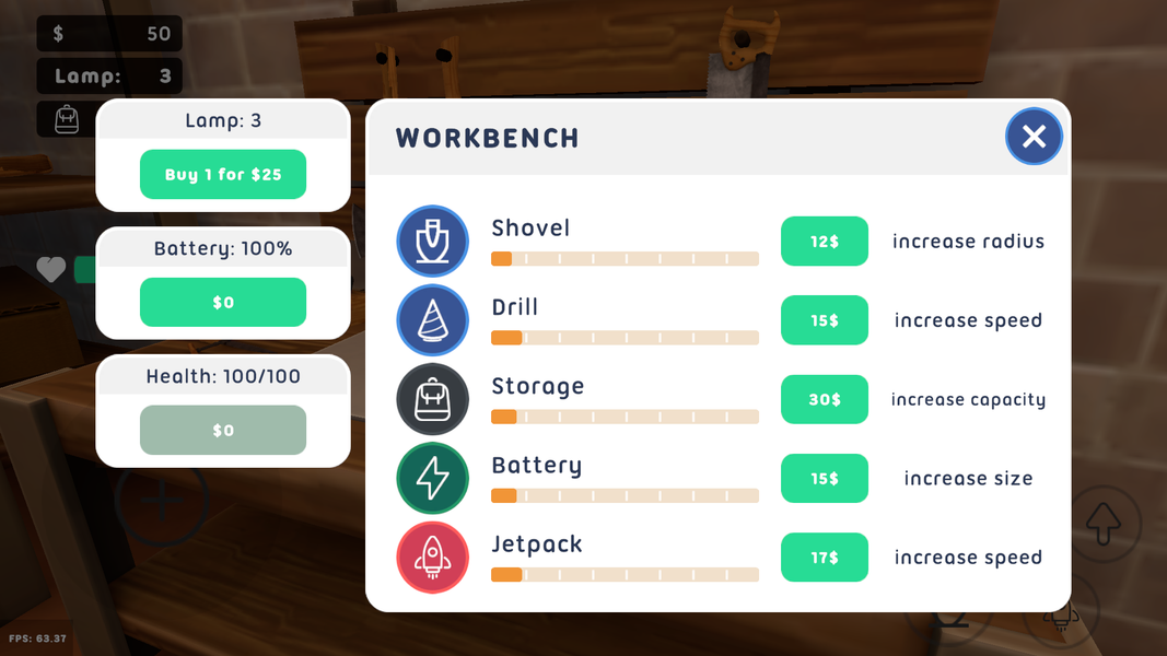 DIY Hole Digging Simulator - Gameplay image of android game