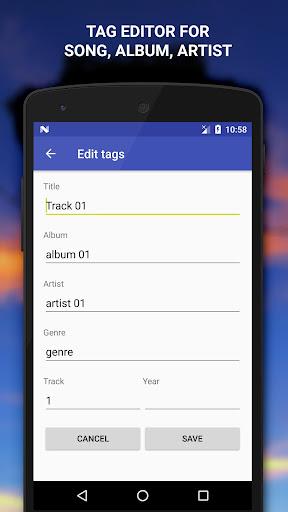 Lucid Music Player - عکس برنامه موبایلی اندروید