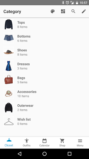 Your Closet - Smart Fashion - Image screenshot of android app