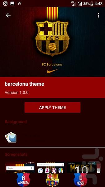 تم بارسلونا (غیر رسمی) - عکس برنامه موبایلی اندروید