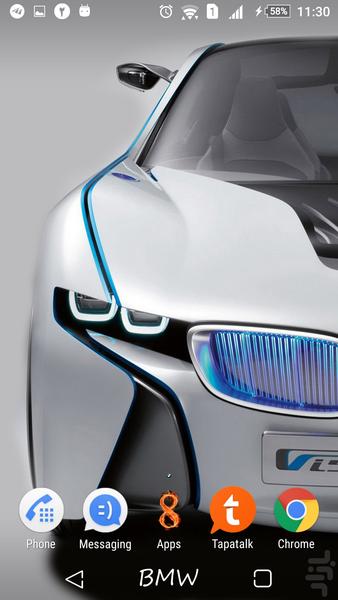 BMW I8 - Image screenshot of android app