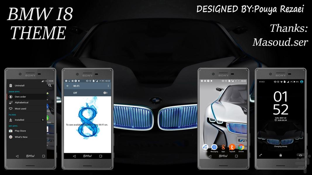 BMW I8 - Image screenshot of android app