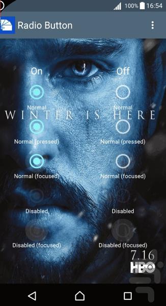 تم game of thrones - عکس برنامه موبایلی اندروید