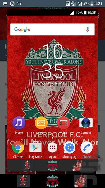 liverpool theme - Image screenshot of android app