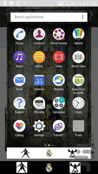تم رئال مادرید (غیر رسمی) - عکس برنامه موبایلی اندروید