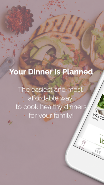 Your Dinner is Planned - عکس برنامه موبایلی اندروید