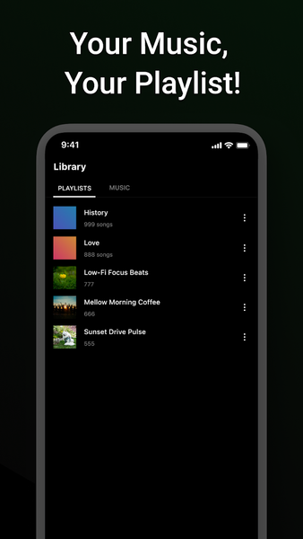 Offline Music, Music Player - عکس برنامه موبایلی اندروید