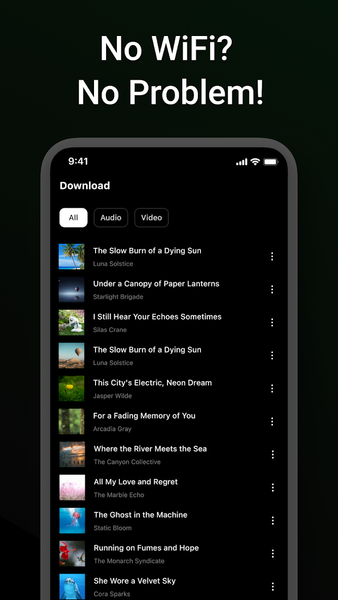 Offline Music, Music Player - Image screenshot of android app