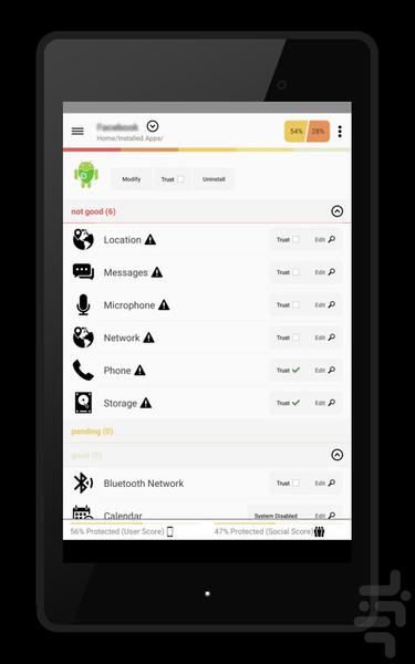 پروتکتوید - Image screenshot of android app