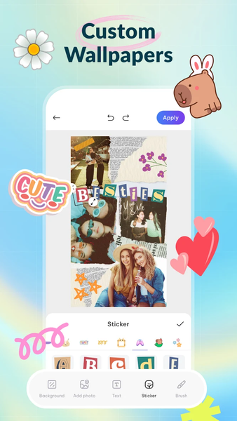 Colliz - DIY Wallpaper Craft - عکس برنامه موبایلی اندروید