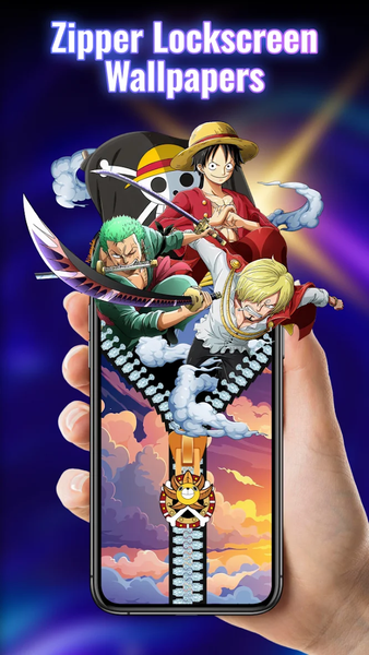 Zip Lock Screen: Zipper Style - عکس برنامه موبایلی اندروید