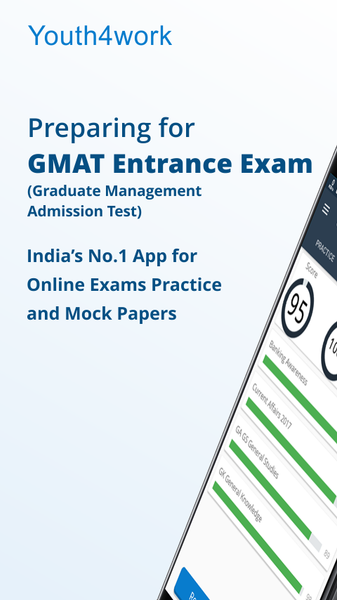 GMAT Exam Preparation Test'23 - Image screenshot of android app