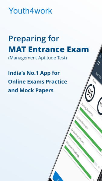 MAT MBA Exam Preparation Test - Image screenshot of android app
