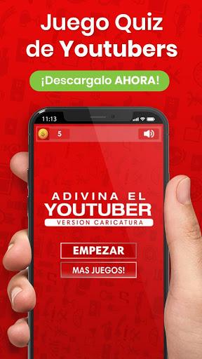 Adivina la Caricatura del Youtuber - Quiz Youtuber - Gameplay image of android game