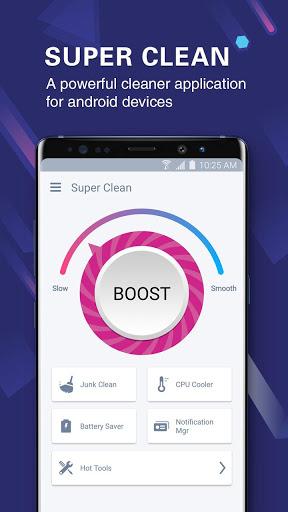 Super Clean - Phone Booster, Cleaner and Cooler - Image screenshot of android app