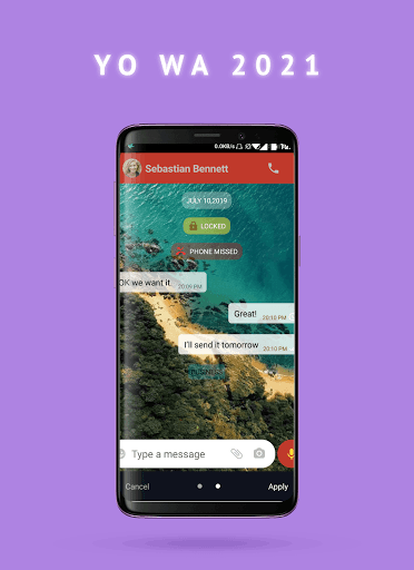 YO Whats plus 2021 New Version - Image screenshot of android app