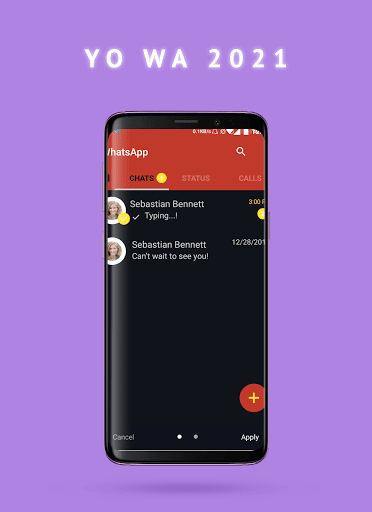 YO Whats plus 2021 New Version - Image screenshot of android app