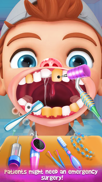 Dentist Hospital Doctor Games - عکس برنامه موبایلی اندروید