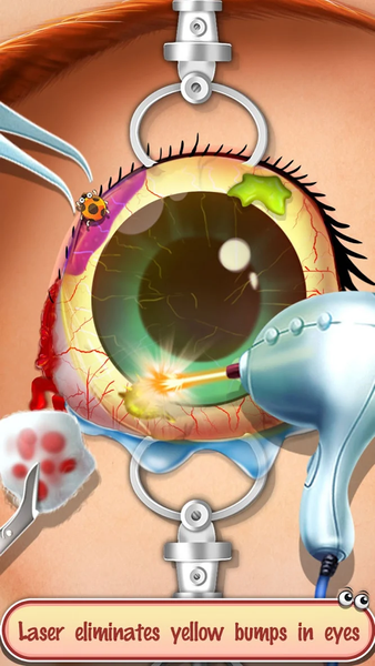 Eye Surgery Doctor Hospital - Gameplay image of android game
