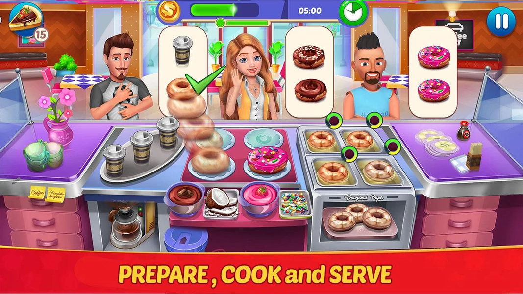 Restaurant Chef Cooking Games - Gameplay image of android game